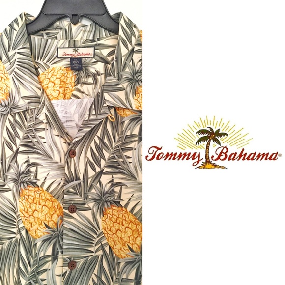 Tommy Bahama Other - Tommy Bahama Pineapple Print Button Up Shirt 2XL